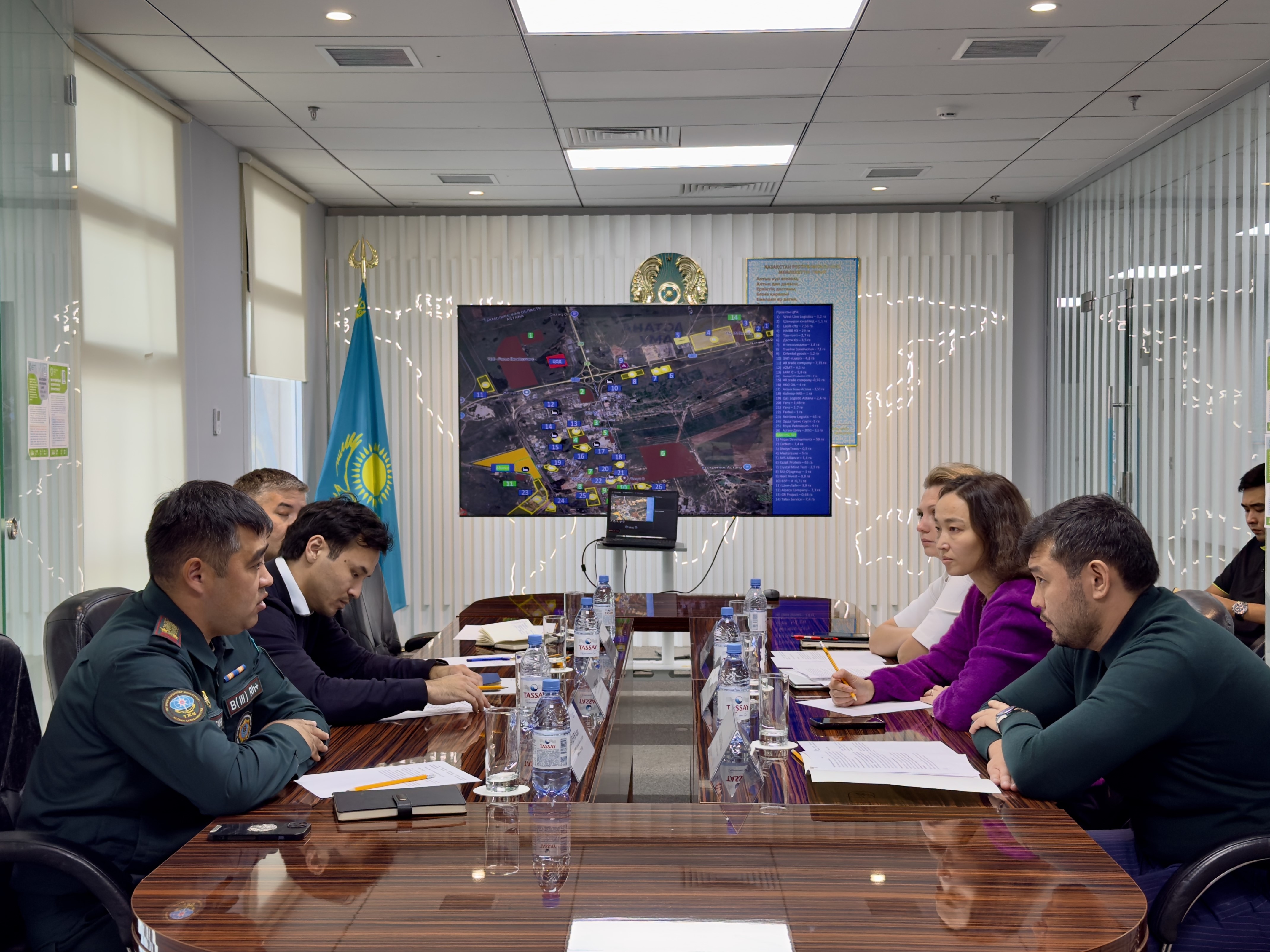 В Астане обсудили вопросы пожарной безопасности инвестиционного проекта