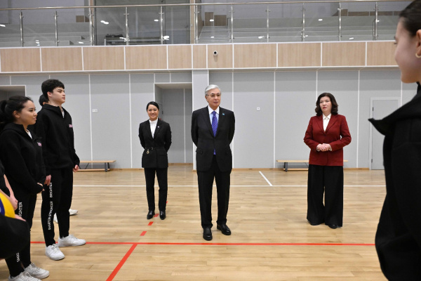 President Visits New Generation School Astana
