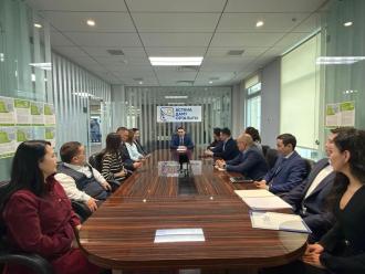 Сегодня Заместитель Председателя Правления ТОО «Центр развития Астаны» Закарьянов Ильяс провёл обсуждение проекта Конституции с сотрудниками организации.