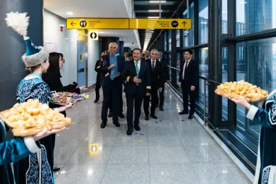 Direct flights between Astana and Dushanbe have been opened