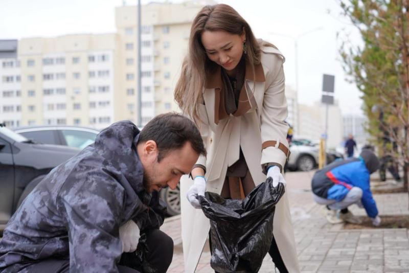 К экоакции «Таза Қазақстан» присоединились столичные тренеры